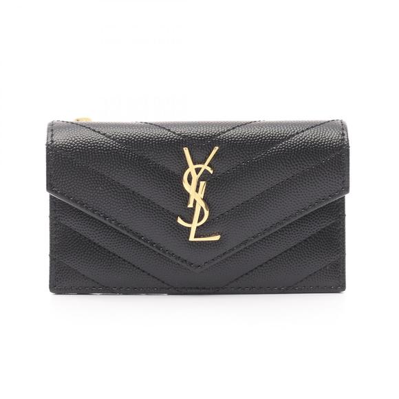 Saint Laurent Monogram Case Leather Black - Picture 1 of 4